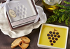 Oil and Vinegar Grapes Dipping Plate