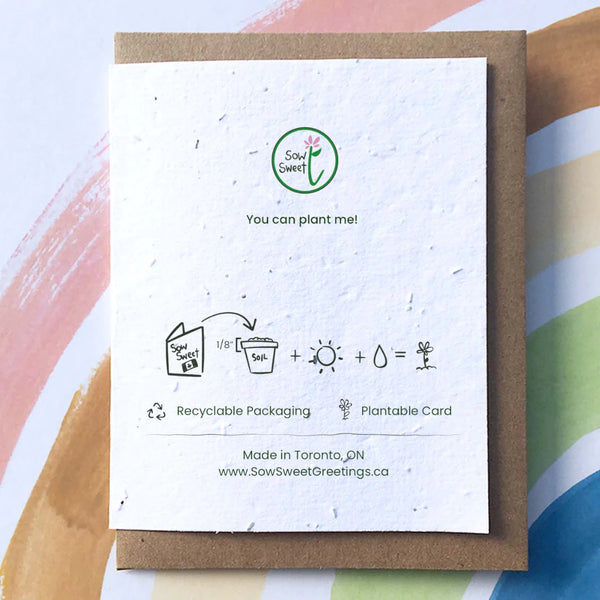 SOLD OUT Helping Me Grow - Sow Sweet Greeting Cards