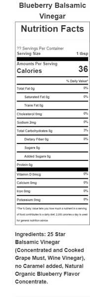 Blueberry Balsamic Vinegar