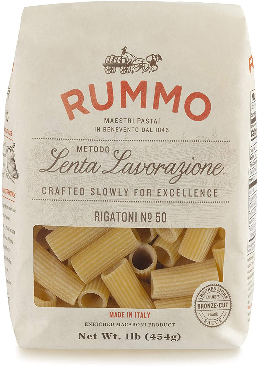 Rummo Rigatoni No 50 Pasta - Made in Italy – Olives en folie