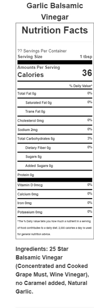Garlic Balsamic Vinegar