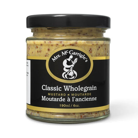 NEW! Classic Wholegrain Mustard - Mrs. McGarrigle