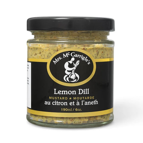 NEW! Lemon Dill Mustard - Mrs. McGarrigle