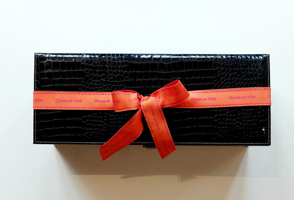 Leather Tea Gift Box Set