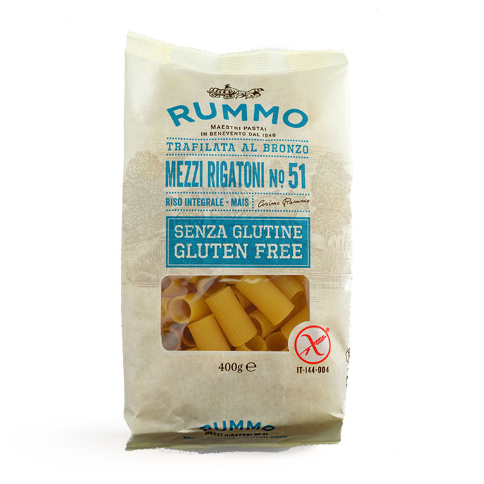 Gluten Free Rummo Rigatoni - Made in Italy