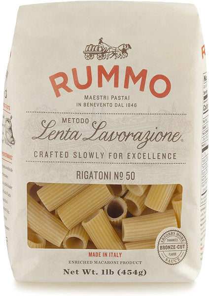 Rummo Rigatoni No 50 Pasta - Made in Italy