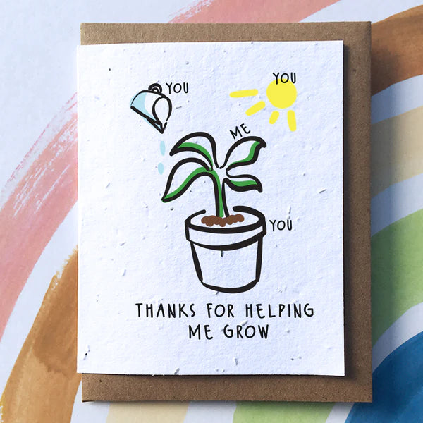 Helping Me Grow - Sow Sweet Greeting Cards – Olives en folie